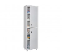 Медицинский шкаф одностворчатые HILFE МД 1 1657/SS